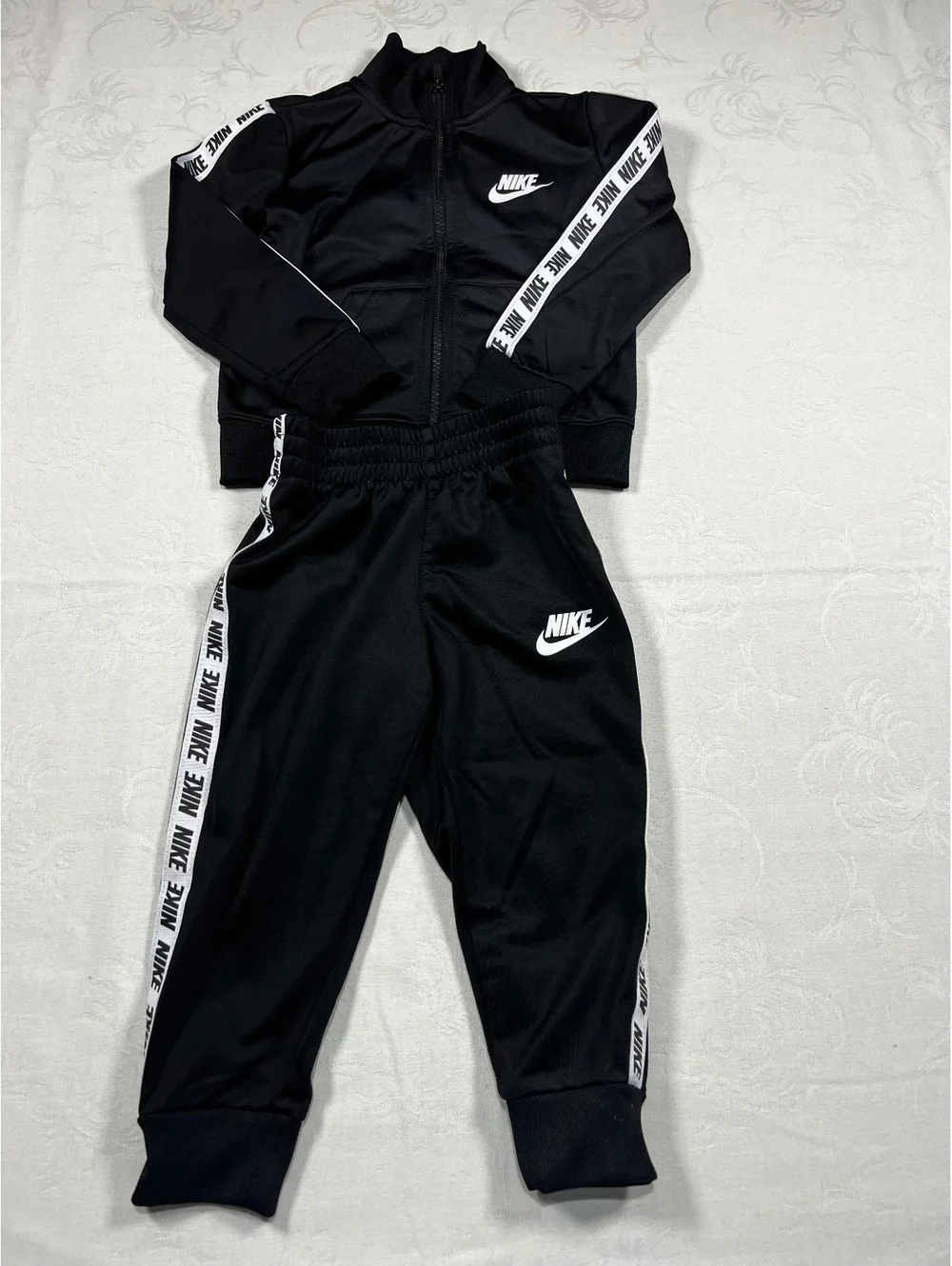 Nike Track Suit Kids 2T Black & White